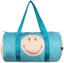 Torba na ramię Loqi Weekender Smiley - geometric