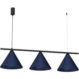Lampa wisząca CAPITAL BLACK/NAVY BLUE 3XGX53 MLP1532 -