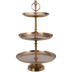 Patera etażerka dekoracyjna 3 poziomy 30x50 HV121286