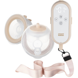 Canpol babies Podwójny mobilny laktator muszlowy MilkShell