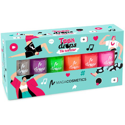 Maga Cosmetics Teen Drops, zestaw lakierów do paznokci,