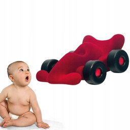 Rubbabu Pojazd bolid dla dzieci sensoryczny