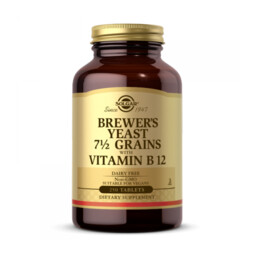 SOLGAR Brewer''s Yeast 7 1/2 Grains with Vitamin