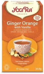 Herbata imbirowo-pomarańczowa z wanilią GINGER ORANGE WITH VANILLA,