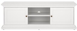 Szafka RTV biała mat 149 cm Paris