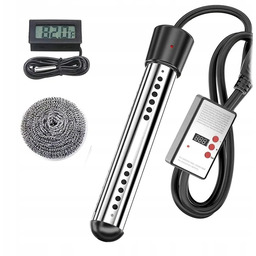 Grzałka Basenowa 3000W Podgrzewacz Do Wody Basenu Timer
