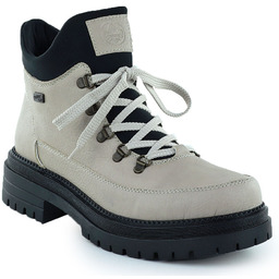 Botki damskie traperki na suwak beżowe Rieker Y3158-60