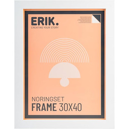 Grupo Erik 30x40 Picture Frame - White Photo