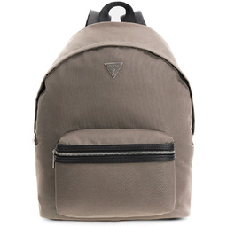 Guess, Vice, Polyester, Textile Backpack, Grey, Laptop Compartiment,