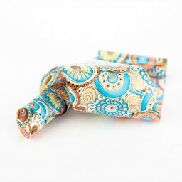Folia transferowa 100 cm retro paisley Nr 7