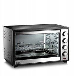 Piekarnik Elektryczny 48L Termoobieg Rożno Grill Wolnostojący Mini