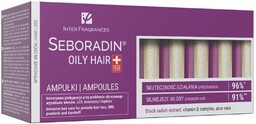 Seboradin Oily Hair, ampułki do przetłuszczających się