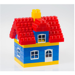 Polskie Klocki Maxi Domek Konstrukcyjne 192El Xxl