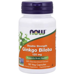 Now Foods Ginkgo Biloba 120mg 50 Vcaps