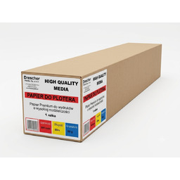 Papier do plotera Drescher 841mm 50m 80 g/m²