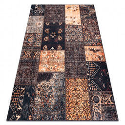 Dywan ANTIKA ancient chocolate, nowoczesny patchwork, grecki