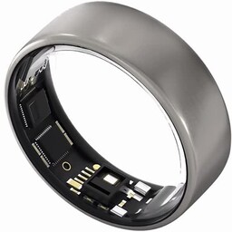 Ultrahuman Ring Air - inteligenta obrączka Raw Titanium