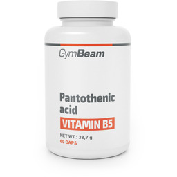 GymBeam Kwas Pantotenowy (witamina B5) 60 kaps