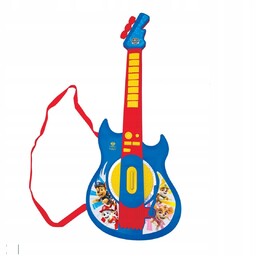 Elektro gitara z Led Psi Patrol mikrofon+okulary