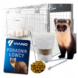 Duża Żywołapka Pułapka Na Kuny Szczury Łasice Norki