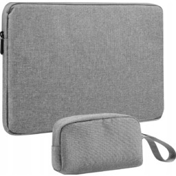 NA LAPTOPA 13 CALI ETUI WODOODPORNE MIĘKKIE SZARE
