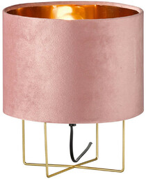 Honsel Moderne tafellamp roze met goud - Rosalina