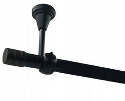 Karnisz Sufitowy Czarny 19mm Frez 300cm solo