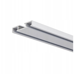 Szyna Sufitowa Aluminiowa Biała Profil 250 CM Podwójna