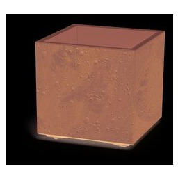 Doniczka DSI400E Sierra Square Beton Effect antracytowy