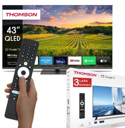 Telewizor Thomson 43QG5C14 43" Qled 4K Uhd Google