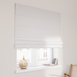 Roleta rzymska Capri, śmietankowy biały, Linen