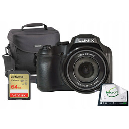 Panasonic DC-FZ82DE-K zestaw Xl Karta Torba Mos 18,1MP