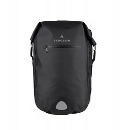BERGSON FORTRESS 30L WODOODPORNY PLECAK MIEJSKI CZARNY