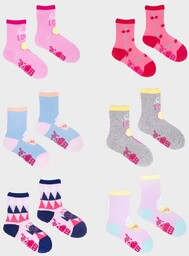 Skarpety Dziewczęce Sweet Abs 6Pak 20-22