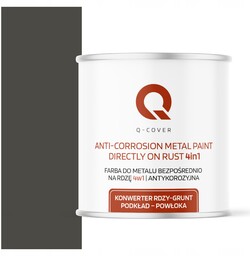 Farba Do Metalu Na Rdzę Ocynk Aluminium 4w1