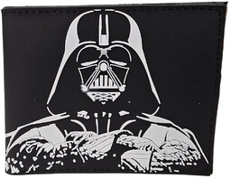 Portfel Rozkładany Czarny Star Wars Darth Vader Suwak