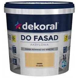 Dekoral Farba Fasadowa Polinit 5L Sahara