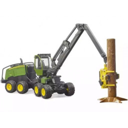Harwester John Deere 1270G z kontenerem drzewa Bruder
