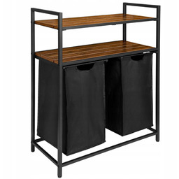 Kosz Na Pranie Bieliznę Z 2 Półkami 2