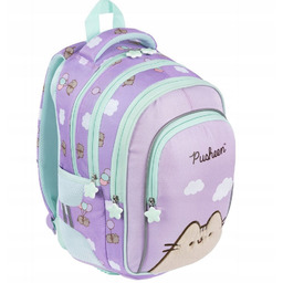 Plecak Pusheen Violet 4 komorowy St.Majewski