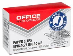 Spinacze biurowe okrągłe 50 mm (100)- X02409