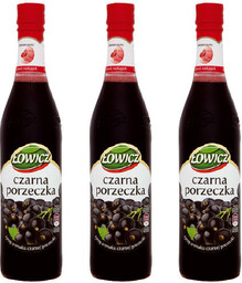 Syrop ŁOWICZ czarna porzeczka 400ml