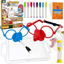 WOOPIE Gra Kalambury "Narysuj i Zgadnij Obrazek" Malowanie