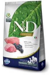 N&D Prime Dog Adult Medium/Large Lamb/Blueberry - 12kg