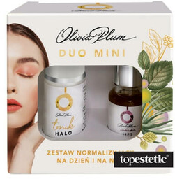 Olivia Plum Duo Mini Zestaw Normalizujący ZESTAW Tonik