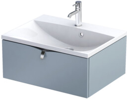 Oristo Siena Uni szafka podumywalkowa 60 cm szaroniebieski