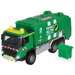 Majorette- Ciężarówka na śmieci, 7/21374300002, zielona