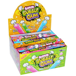 SOUR BUBBLE GUMA DO ŻUCIA 48SZT (10G)