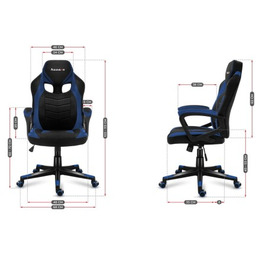 Huzaro Fotel gamingowy HZ-Force 2.5 Blue Mesh
