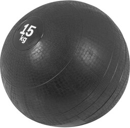15 kg Piłka lekarska gumowa Gorilla Sports rehabilitacyjna